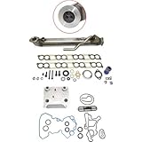 Evan-Fischer Upgraded Oil Cooler Kit & EGR Cooler Kit compatible with Ford 6.0L Powerstroke Diesel Turbo