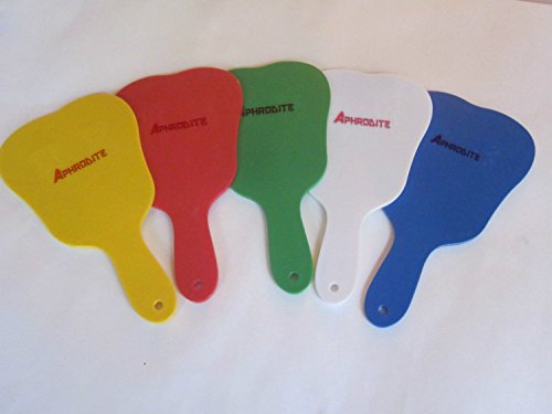 Aphrodite Office Chairside Molar Tooth-Shaped Patient Face Mirrors Plastic #TOP2