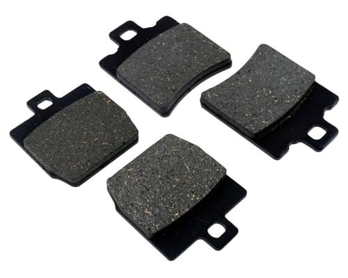 2EXTREME Kit de plaquettes de frein avant + arrière pour Aerox MBK Nitro, Plaquettes de frein pour moto, Acier ou Acier inoxydable, KBA, unknown