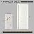 4 Packs Acoustic Wall Panel, 47.2"x23.6" Wood Slat Sound Absorbing Panel, Sound Proofing Panels for Office,Home Theater,Studio, Faux Marble