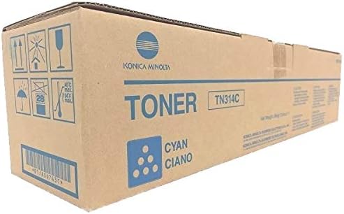 Konica Minolta TN-314 Cyan 20000 Page Yield Toner Cartridge for C353 C353P A0D7431