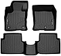 SMARTLINER Custom Fit All Weather Black 2 Row Floor Mat Liner Set Compatible with 2022-2023 Ford Maverick