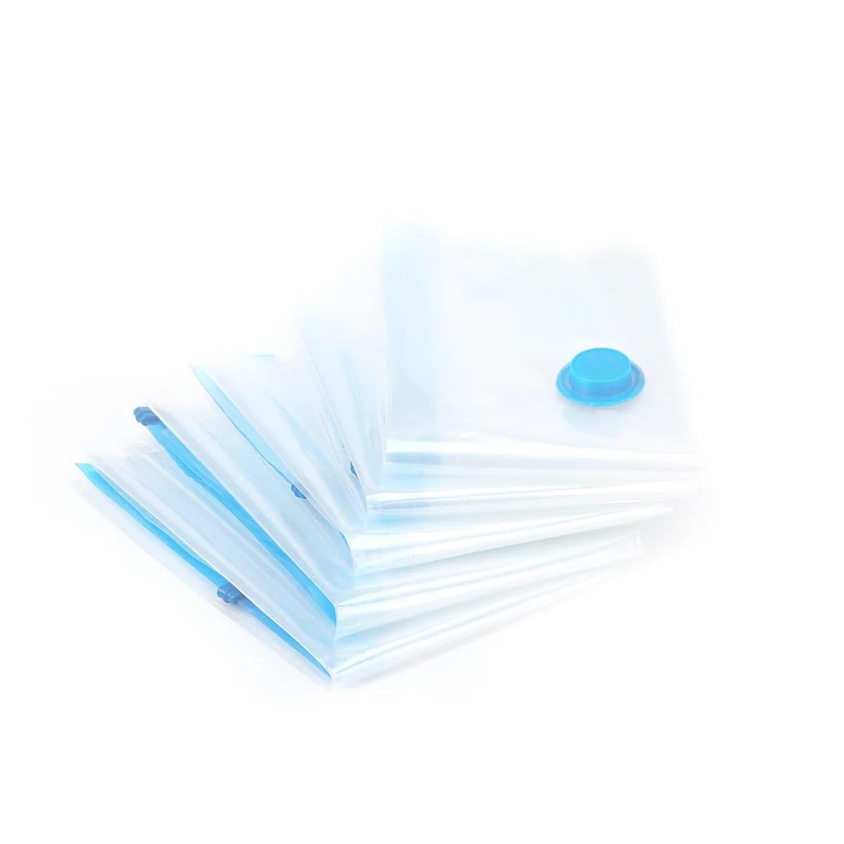 Vacuum Storage Bags 2Pcs Home Bedroom Vacuum Bag Storage Organizer Transparent Clothes Seal Compressed Travel Saving Space Bags Package(70 x 100cm)