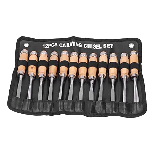 12-Piece High Speed Steel Chisel Set