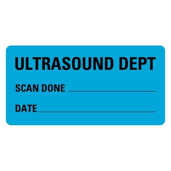 LabelValue Ultrasound DEPT Medical Labels LV-MIMGL12