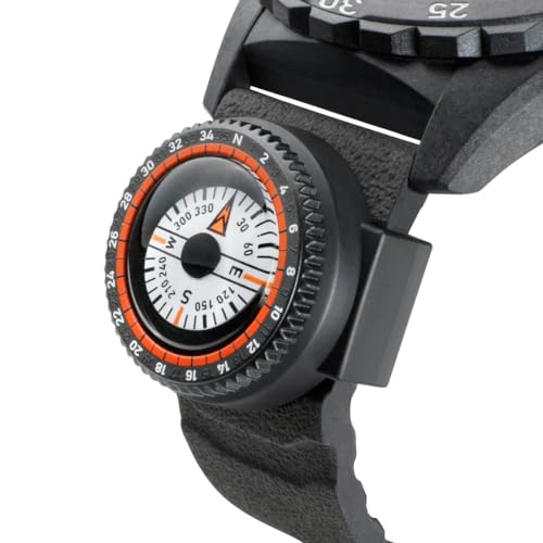 Luminox Damski analogowy zegarek kwarcowy z gumową bransoletką XB.3748, czarny, Pasek