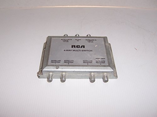 RCA D6520 Universel corrigez les pertes de signal TV avec ce multi-switch