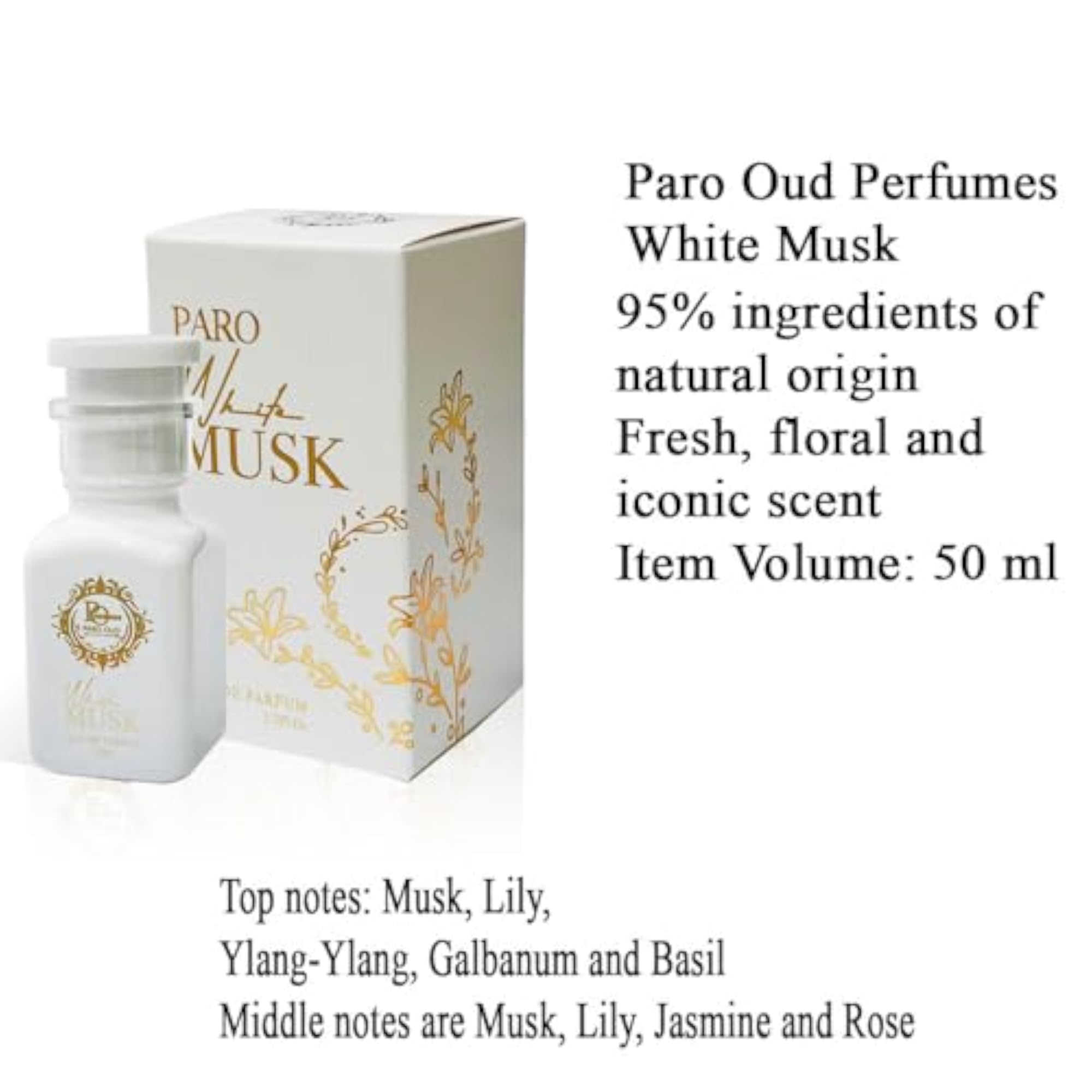 White Musk Eau de Parfum, 50ml