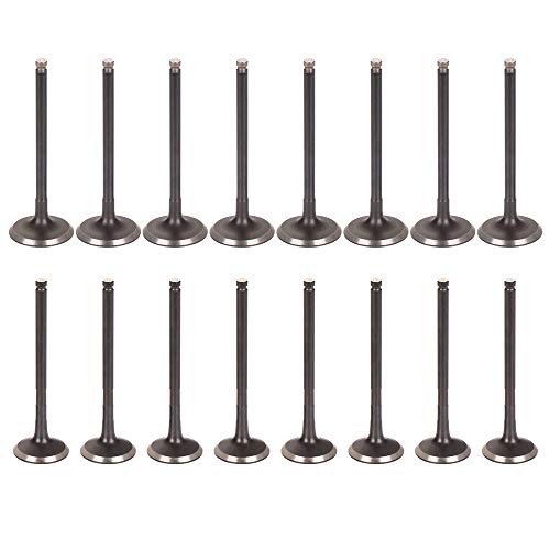 OCPTY 8 Intake Valve and 8 Exhaust Valves 13711-22030,13715-22030 Replacement for 1998-2005 Toyota