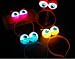 Produktbild URChic 5Pcs LED leuchten Halloween leuchtende Vocal Concert Requisiten Supplies Aliens Augen Kopf Haar Band Band Party Dekoration Erwachsene Kinder Haar Zubehör Geschenk
