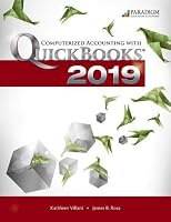 Computerized Accounting with QuickBooks 2019 0763889075 Book Cover