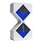White and Blue