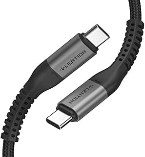 USB C to USB C Cable 3.3ft 100W, LENTION Type C 20V/5A Fast