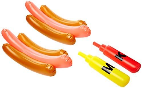 Swimline Hotdog Battle Pool Float , Brown