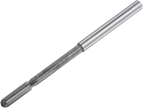 Miniatura 3 de HARFINGTON Escariador de 0.165 in H7 punta de carburo flautas rectas de vástago redondo Torno Máquina Fresa