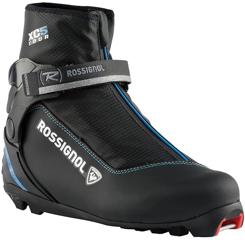 Rossignol XC-5 - Cross Country Touring Ski Boots for Women - Snow Ski Boots - Black