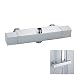 Produktbild Interlink-UK Duschthermostat Thermostat Duscharmatur Brausethermostat mit Oben und Unten-Ausfluss Mischbatterie Thermostatventil quadratisch