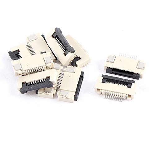 Conector flexible plano 10 pines pitch 0.58mm 10 piezas miniatura 1
