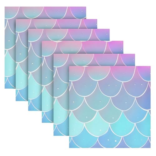 Servilletas de Tela Multicolor 20x20 pulgadas Pack x6 miniatura 2