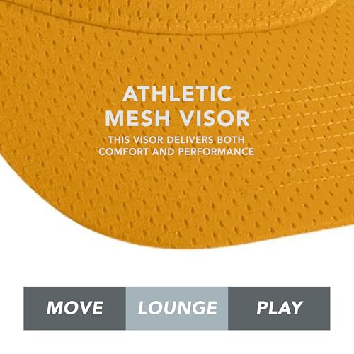 Image of Augusta Sportswear Women's Athletic Mesh Visor - Stylish Sun Hat for Golf, Running, and Outdoor Activities
