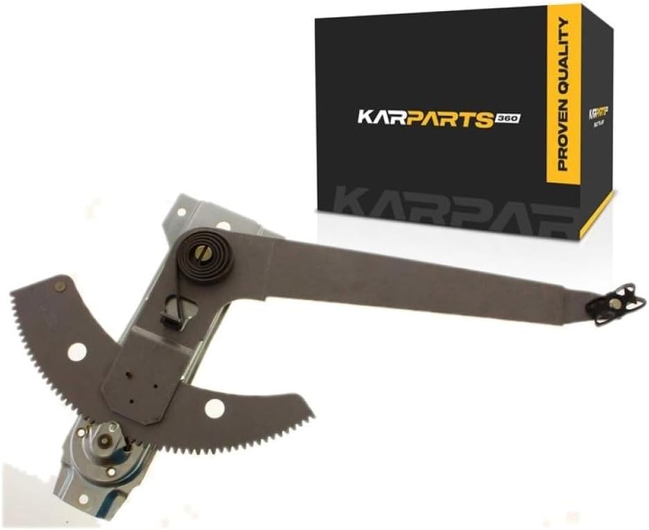 KarParts360 For Ford F-150 1992 93 94 95 96 1997 Window Regulator Passenger Side | Front | Manual | Replacement For FO1351117 | F4TZ1523200A