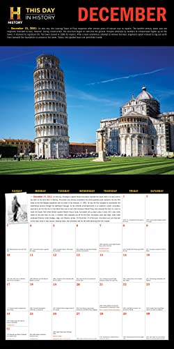 2023 History Channel This Day In History Wall Calendar: 365 Remarkable People, Extraordinary Events And Fascinating Facts (Hanging Monthly Photography Calendar & Gift) (Moments In History™ Calendars) #TOP6
