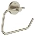 Produktbild GROHE Essentials WCPapierhalter (geeignet zum Bohren oder Kleben, langlebig), nickelgebürstet, 40689EN1