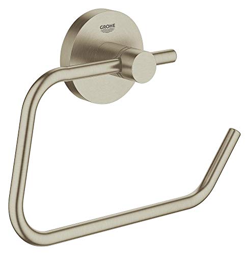 Essentials Pivoting Toilet Paper Holder, Brushed Nickel Infinity by GROHE - Image 2