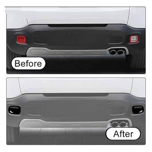 Luz trasera Jeep Renegade accesorios cubierta embellecedora antiniebla 2