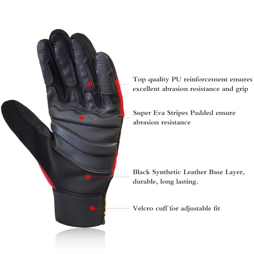 Intra-FIT Luvas De Escalada Antiderrapantes Com Corda, Perfeitas Para Rapel, Resgate, Em Rocha/Árvor