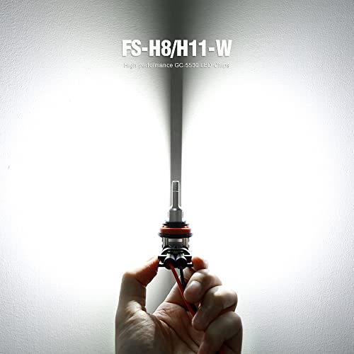 Sir Ius Led Fs H8 H11 Super Bright Led Bulb For Car Truck Fog Light 6500K White High Power Projector Super Bright Pack Of 2 #TOP1
