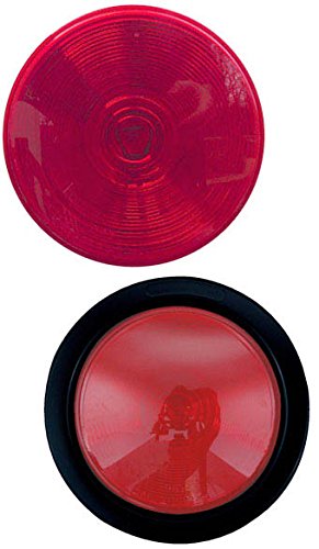 Crimp Supply Red 4 Round StopTailTurn with Lights with Reflector 1 per pack