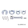 Ymiko Lock Cylinder Repair Kit, Front Left Right Door Lock Cylinder Repair Kit Replacement Parts Compatible with for E46 3 Series 1998-2005 #4
