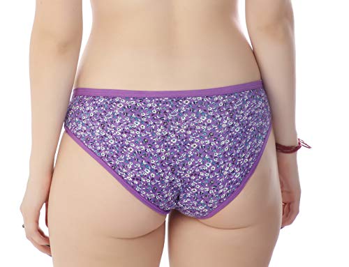Image of FIMS - Fashion is my style Women's Cotton Hipsters Panties for Women, Soft Stretchable Cotton Fabric, Non-Padded, Multi-Color Panties, See Main Image to Check Nos of Panties You Will Get.