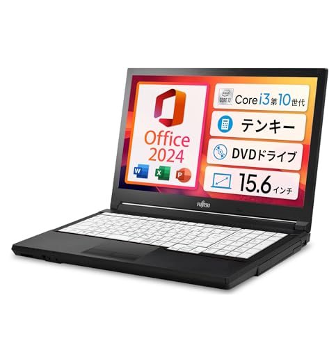 �yWin11�AMS Office 2024 H&B���ځz�x�m�� LifeBook / 15.6�C���` �m�[�gPC/CPU:��10����Core i3 /������:8GB / SSD:256B / �e���L�[�ADVD�h���C�u����/�����A�É�/�����}�E�X�t�� (����