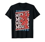 ディズニー ミッキーとフレンズ ミッキーマウス アメリカーナ シルエット Tシャツ