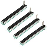 WEKADRIN 4 Stück Stage Controller Schieberegler Potentiometer Für Audiosteuerung Gerades Potentiometer Für Lautsprecher Schieberegler Für Audio Gerader Fader Für Mischpult Variable