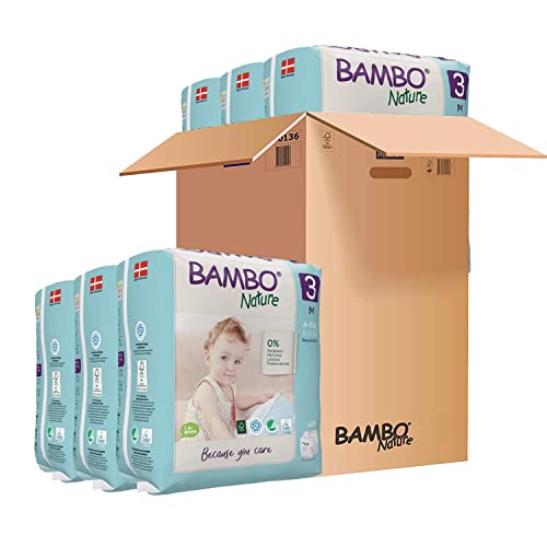 Pañales Bambo Nature Talla 3 - 4 a 8kg (PACK 6 x 28UN) Cover