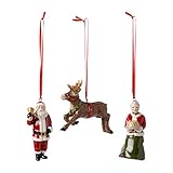 Lieferumfang: 3x Villeroy & Boch Nostalgic Ornaments Baumschmuck 