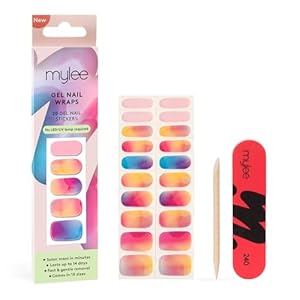 Mylee Gel-Nagelfolien Sunset Boulevard
