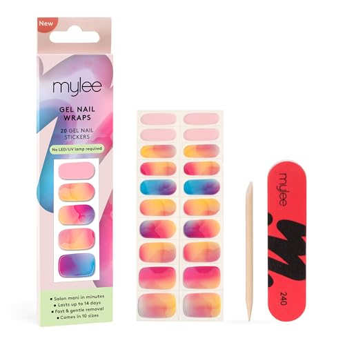 Mylee Gel-Nagelfolien Sunset Boulevard