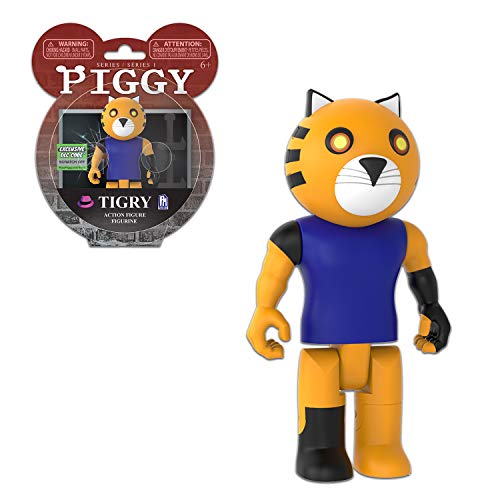 Piggy Action Figure - Tigry Articulated Buildable Action Figure Toy, Series 1 Collectible #TOP3