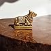 Brass Nandi Statue for Home Temple Decor | 1.5