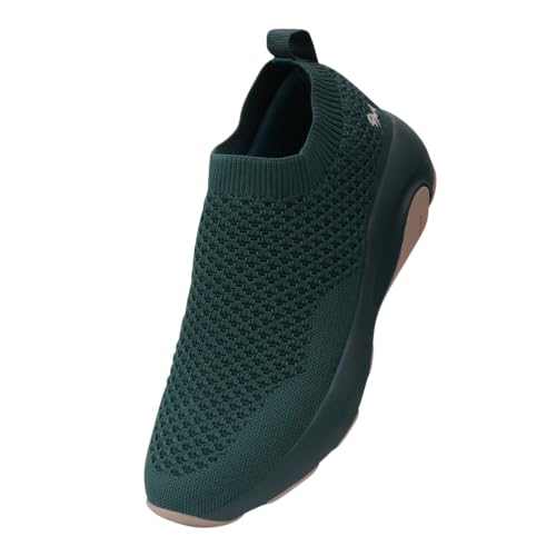 Image of Neeman's Begin Walk Soothe Unisex Slip On Walking Shoes | Breathable Knit Sneakers | Lightweight Cushioned Casual Shoes | Comfortable, Travel & Running Footwear