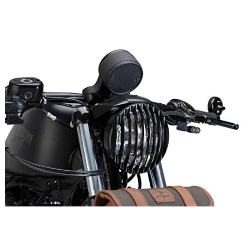 Customacces AZ1118N Protector de Faro Modelo MAX Harley Davidson Sportster 883 Iron 09'-19'