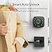 ULTRALOQ U-Bolt Pro Smart Lock, Keyless Entry Door Lock via Bluetooth, Smartphone, Fingerprint ID, Anti-peep Keypad, Auto Unlock, Smart Lock for Front Door, Smart Deadbolt Lock, IP65 Waterproof