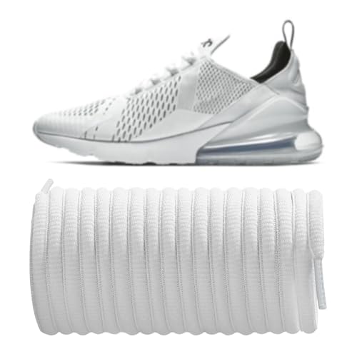 NDTEZUGT Air Max 270 Shoelaces 36"/90cm White
