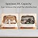 Baby Bottle Sterilizer and Dryer – UV Sterilizer 20L Large Capacity, Hot Air Drying, UV Sanitizer Box, No Need to add Water, No Need to Clean Regularly. Large Sterilizer for Nail Tools.