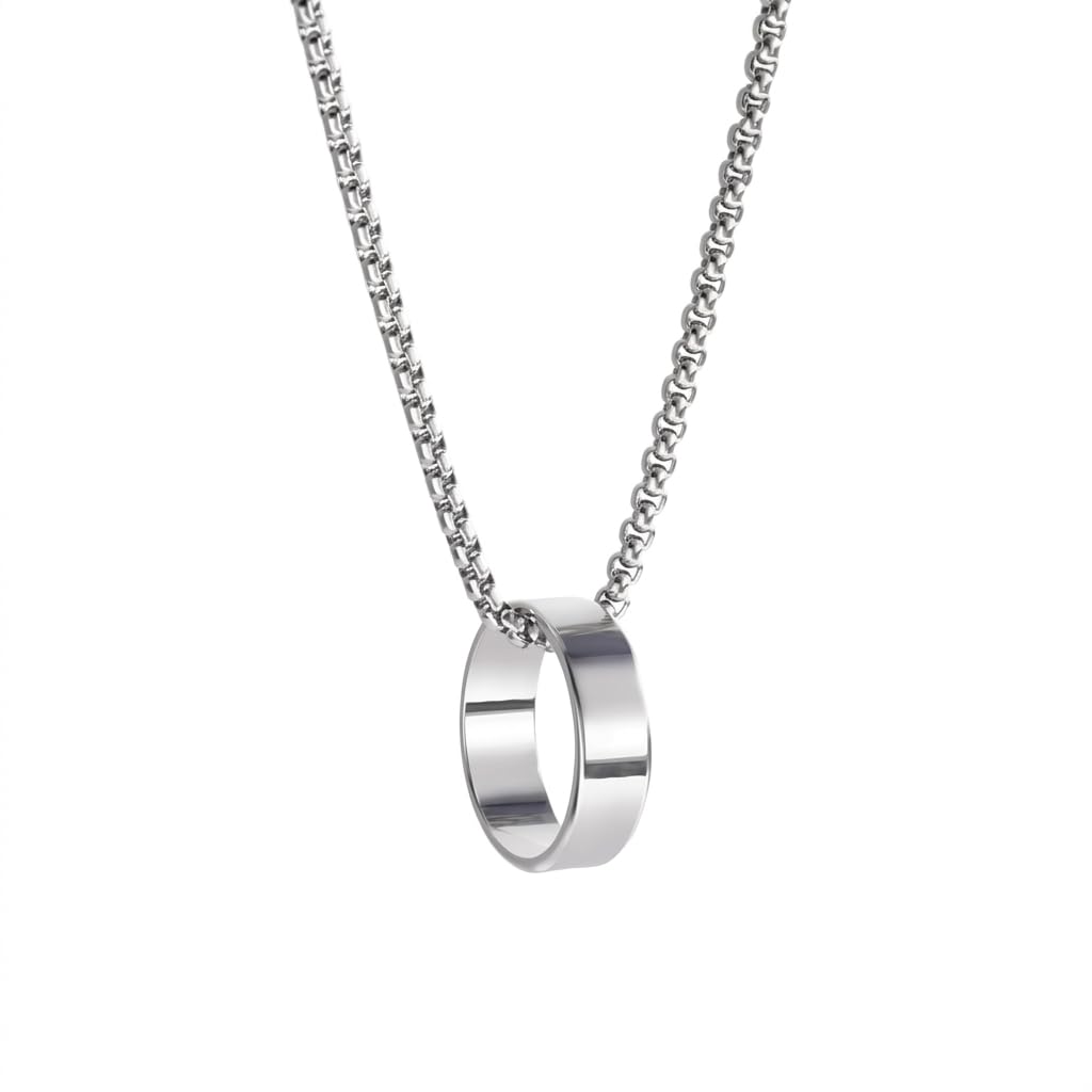 SALTY Alpha Stainless Steel Chain Locket for Men at ₹189 (68% Off) – Amazon