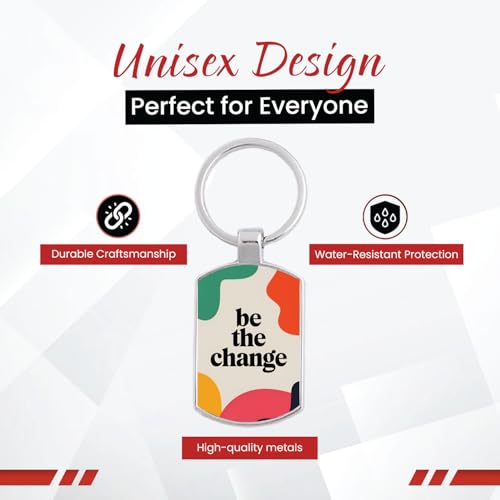 Image of Premium Printed Metal Keychain for Men & Women | High-Definition Artwork Print | Durable Key Ring for Car, Bike, Home & Office Keys | Stylish Decorative Key Holder Gift